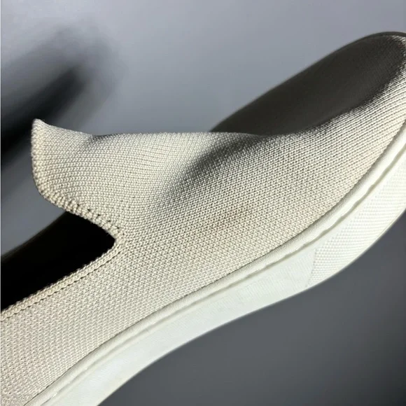 Rothy’s Original Slip On Sneakers in White Womens Size 8.5 - Picture 4 of 6